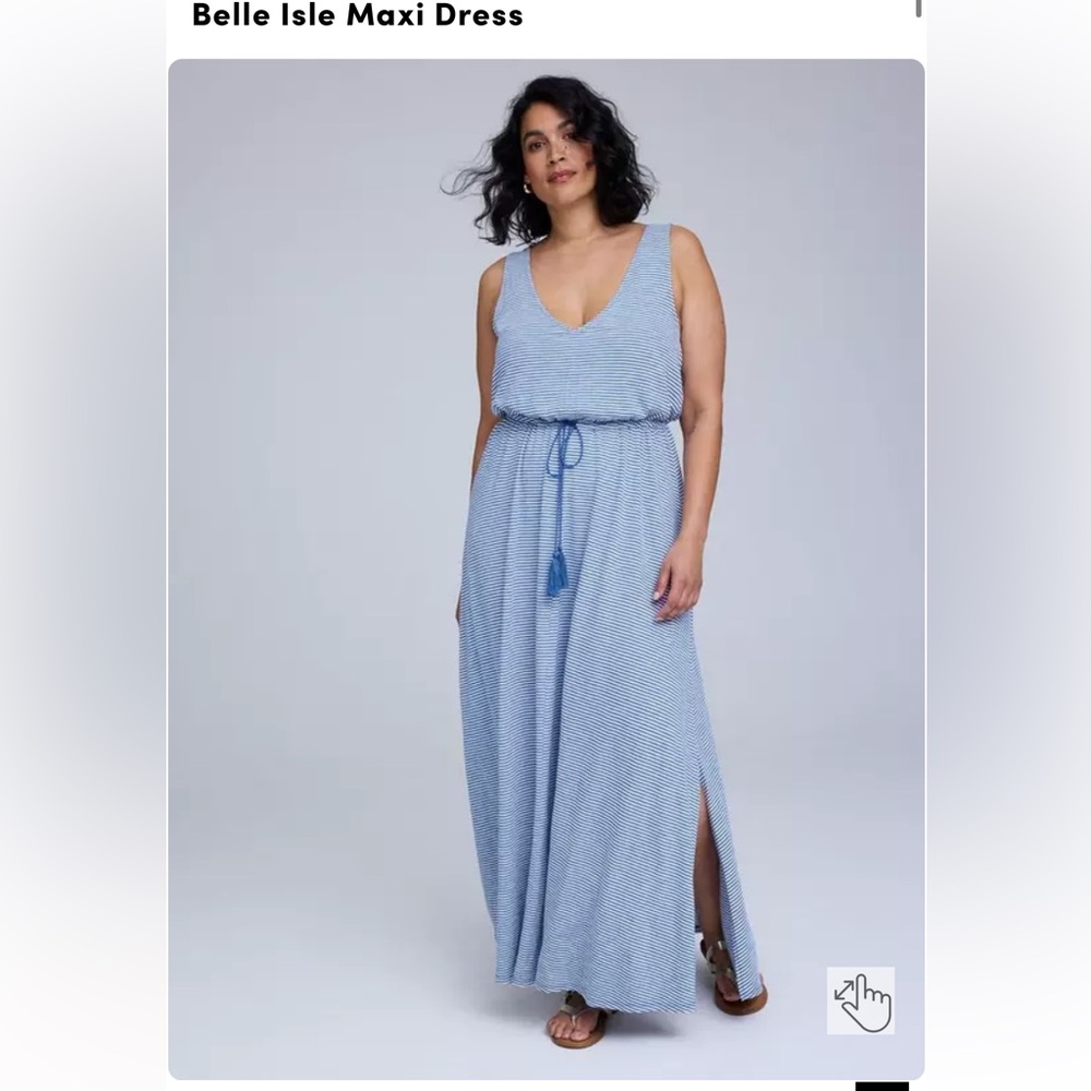Torrid Blue Maxi Dress